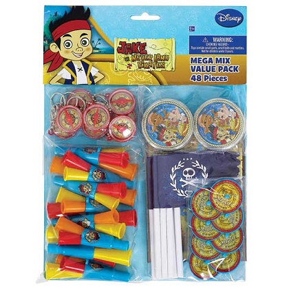 Jake and the Neverland Pirate Party Favor Pack